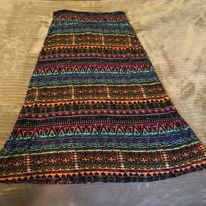 SALE!! Bundle 5 for $10 - Long tribal print skirt
